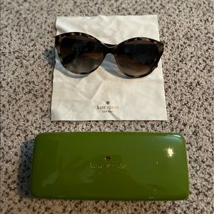 Kate Spade tortoise shell sunglasses